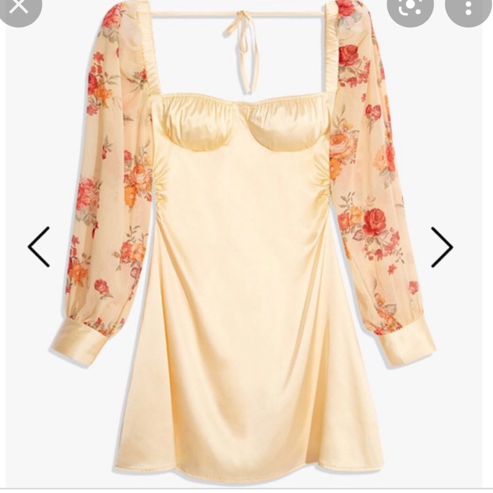 WeWoreWhat puff sleeve mini dress